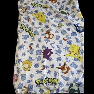 Vintage 1998 Pokemon Sheet